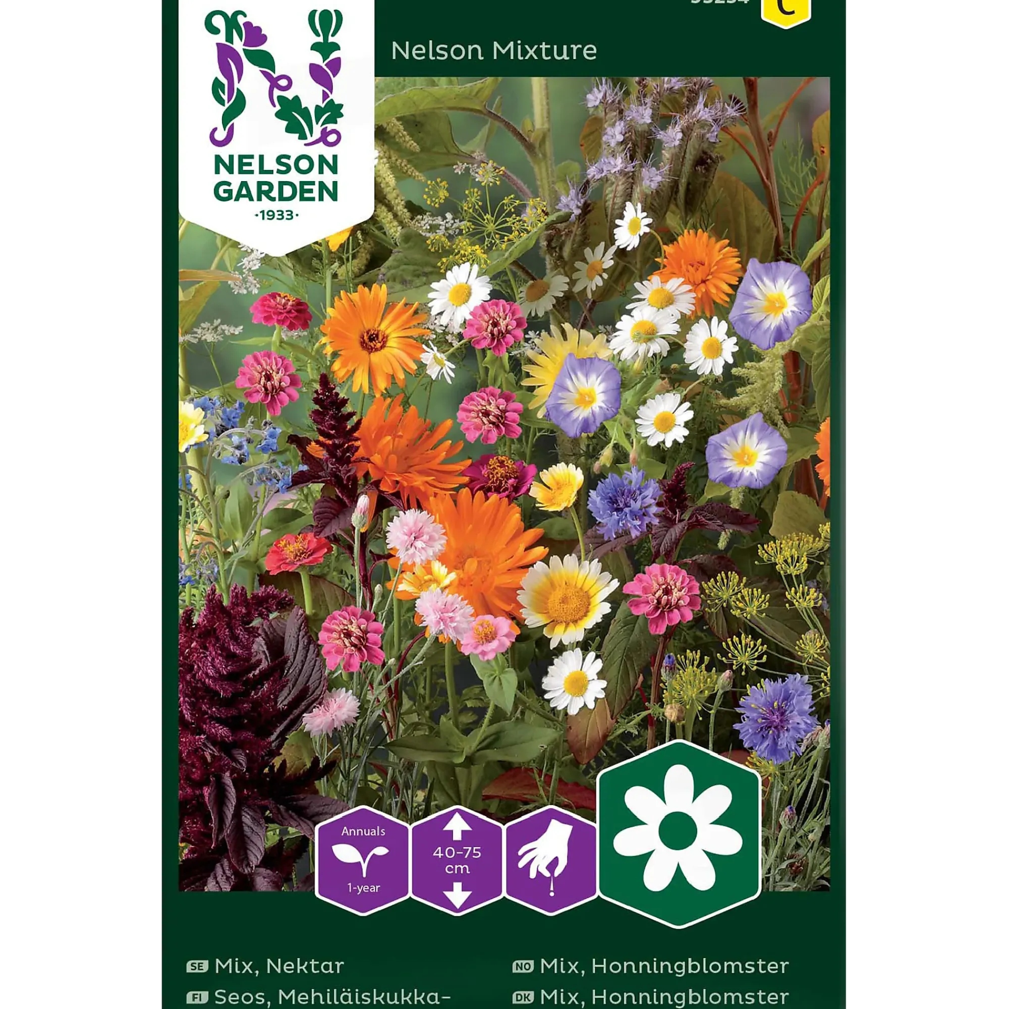 Porsjonsfrø honningblomster-Nelson garden Hot