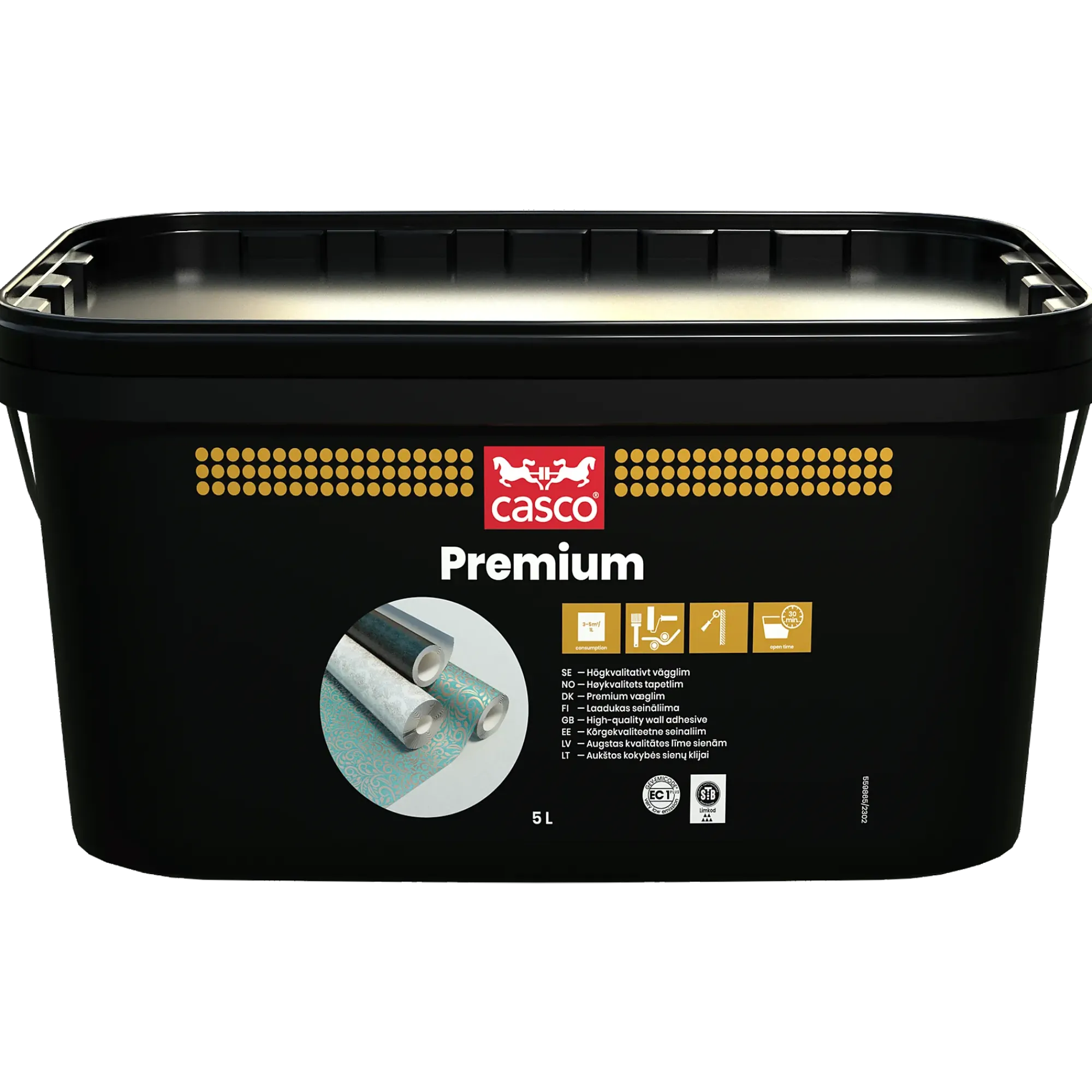 Premium Tapet Vegglim 5l-Casco