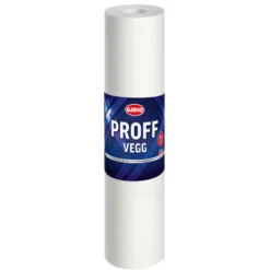 Proff vegg glassfilt ugrunnet 25m-Gjøco Hot