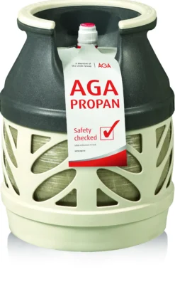 Propan kompositt husholdning 5kg fylling-Aga Best