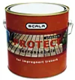 Protect terrassebeis oksydgul base 3l-Scala Outlet