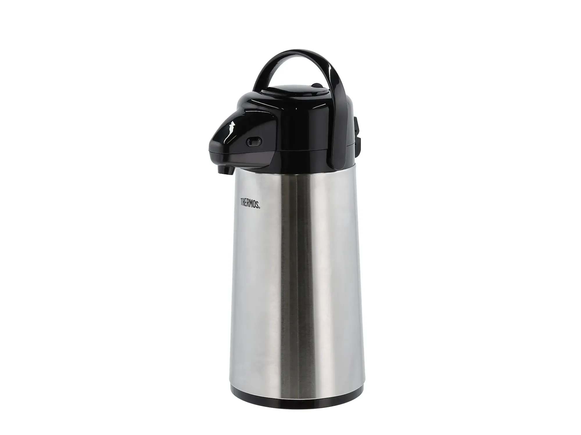 Pumpe/Termokanne Stål og Sort 1,9L-Thermos Outlet