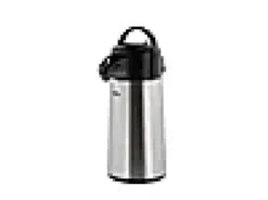 Pumpe/Termokanne Stål og Sort 1,9L-Thermos Outlet