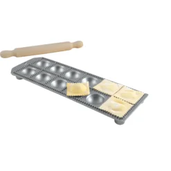 Ravioliform med 12 runde hull 52x52mm i aluminium-Eppicotispai New
