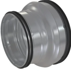 Reduksjon med pakning 125/100mm-Flexit