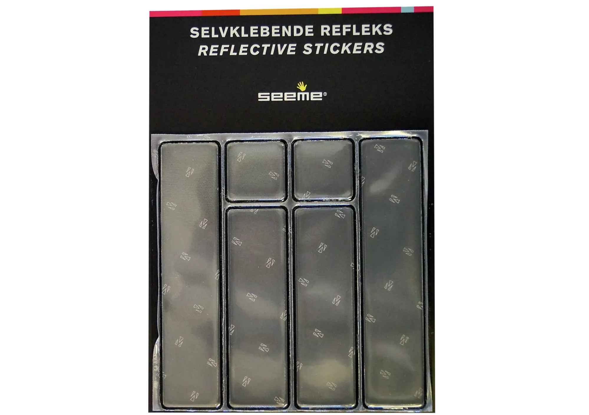 Refleks strips selvklebende 11,5x11,5cm-Seeme Clearance