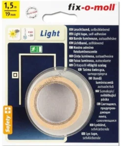 Reflex tape natt 1,5mx19mm gul-Fix O Moll Discount