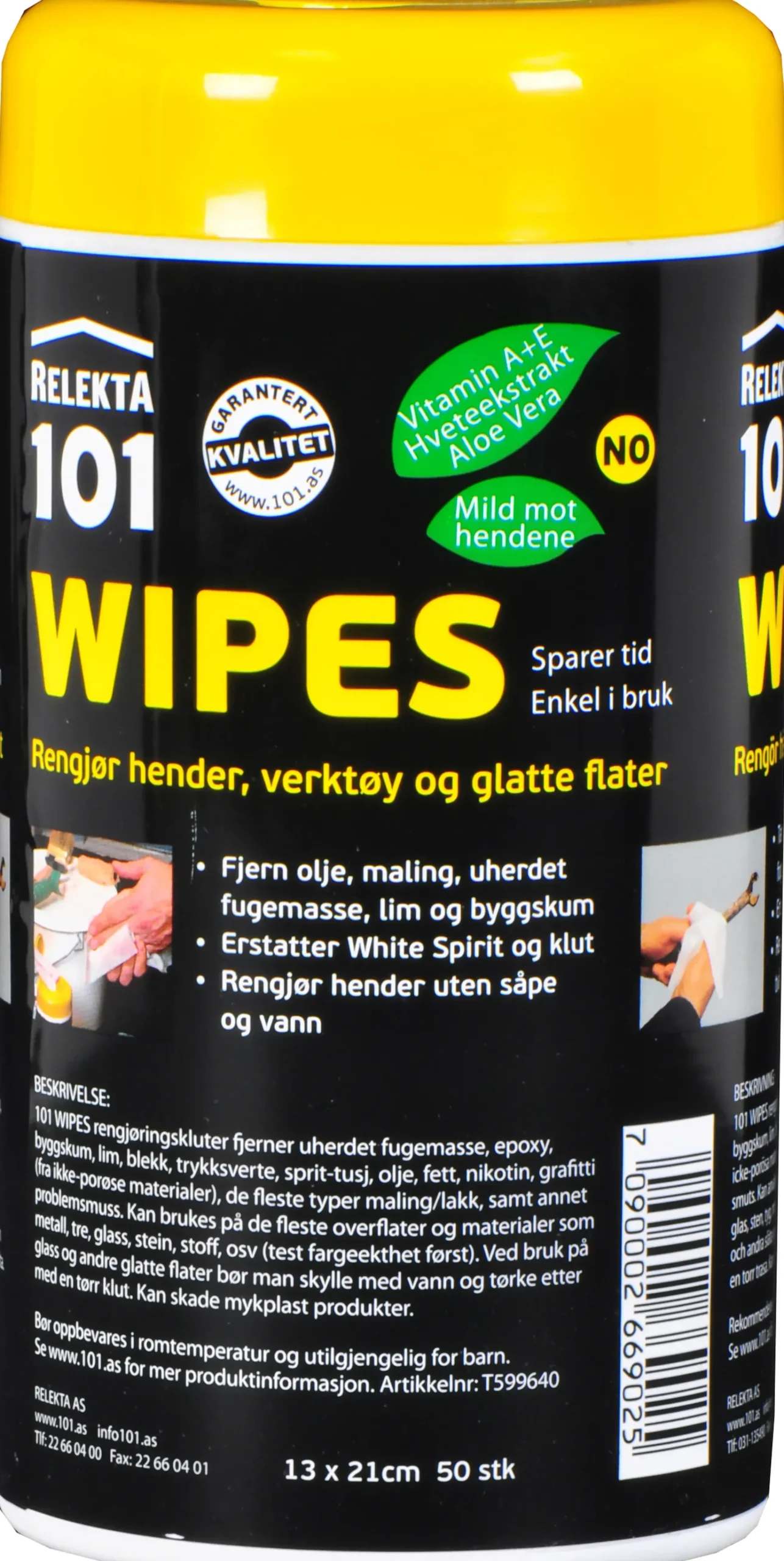 Rengjøringsduk 101 Wipes-Relekta101 Outlet