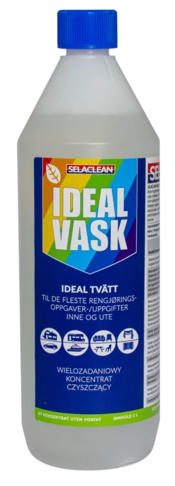 Rengjøringsmiddel konsentrat Ideal vask 1L-Selaclean Outlet