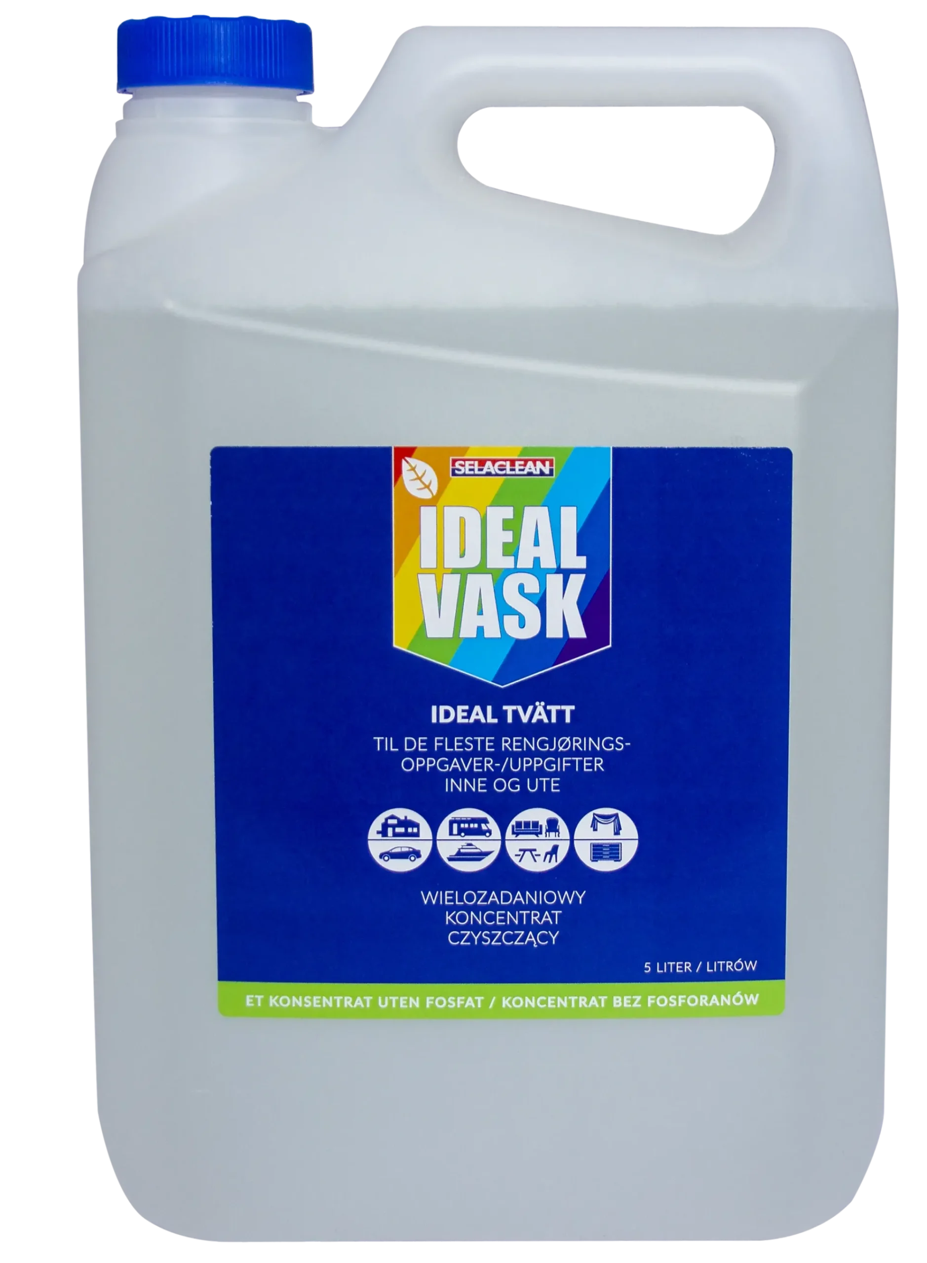 Rengjøringsmiddel konsentrat Ideal vask 5L-Selaclean Online