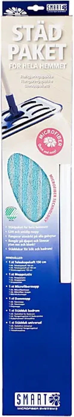 Rengjøringspakke 6deler-Smartmicrofiber Outlet