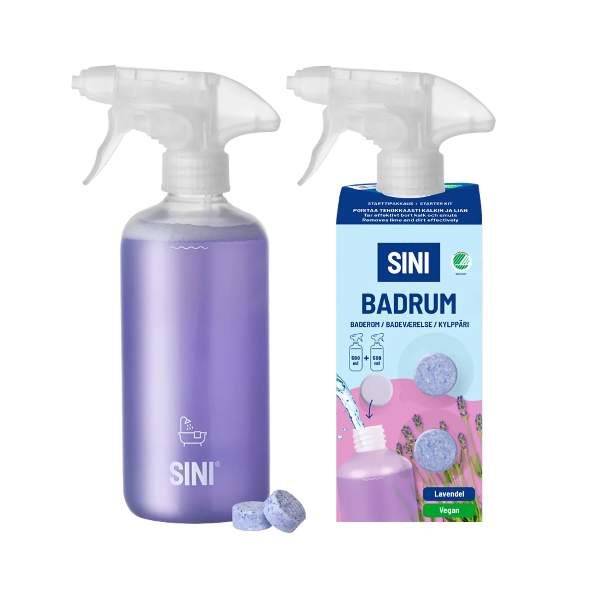 Rengjøringspray Bad Start-Sini Hot