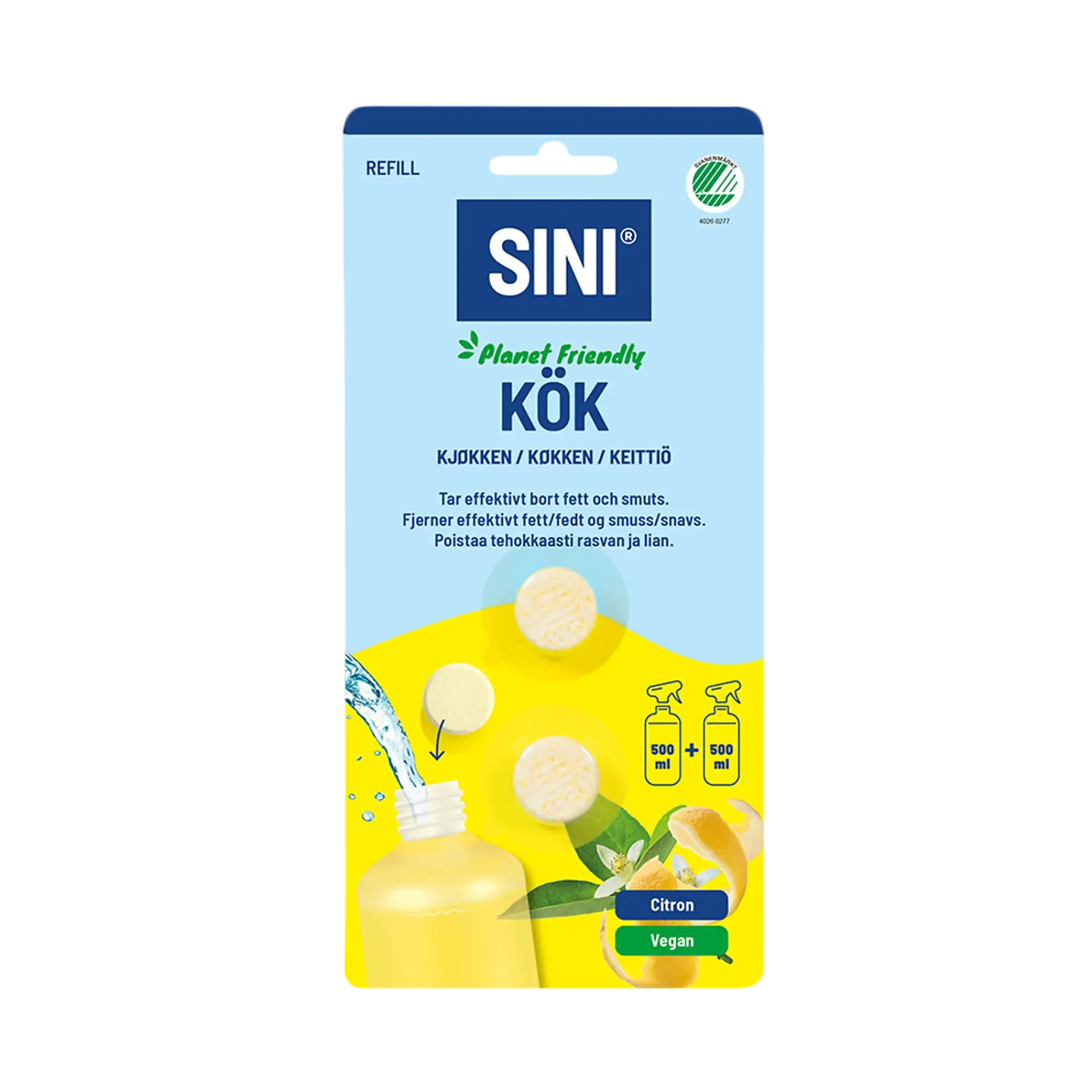 Rengjøringstablett kjøkken 2stk-Sini Sale