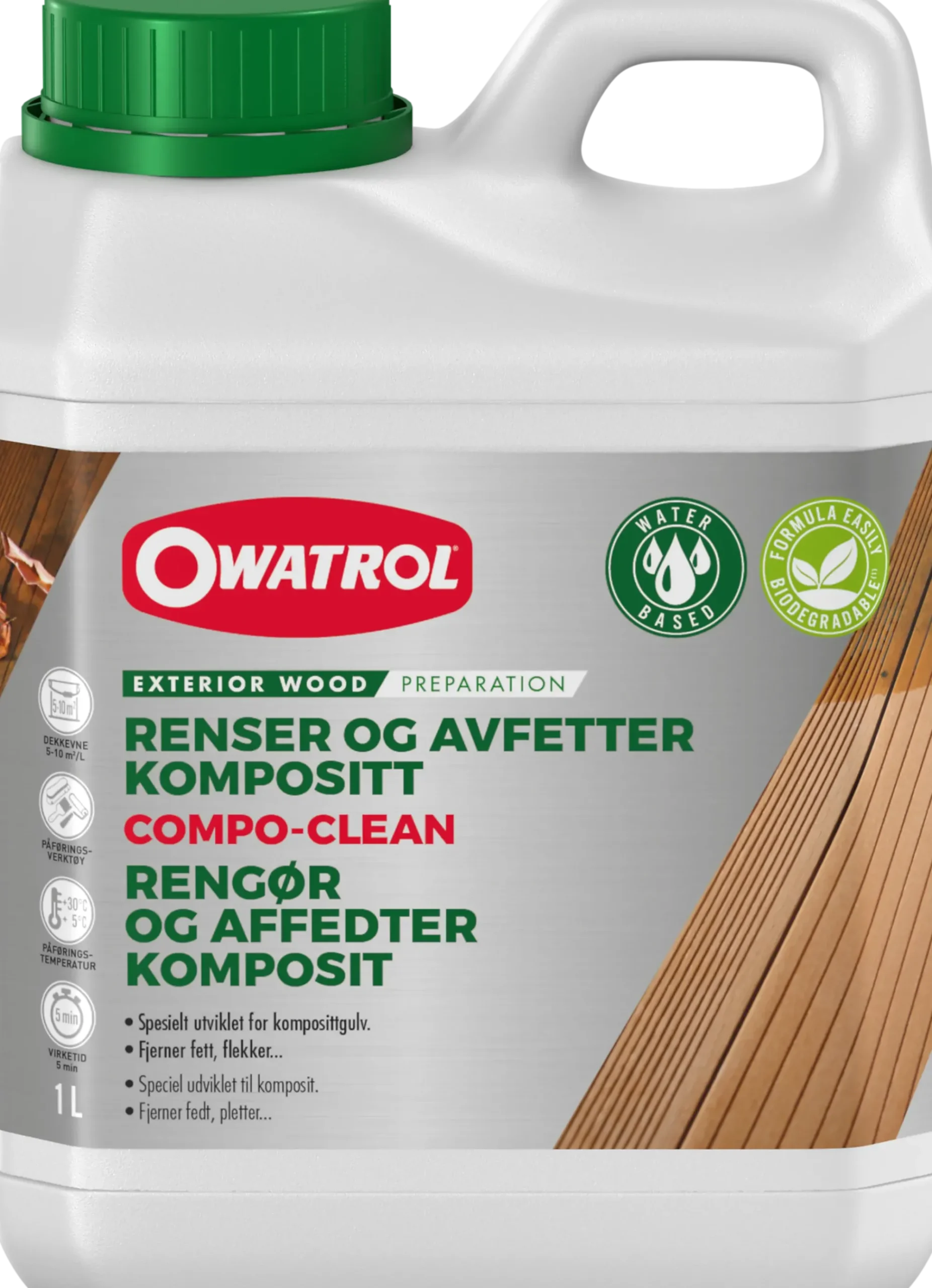 Rensemiddel compo-clean 1-Owatrol Hot