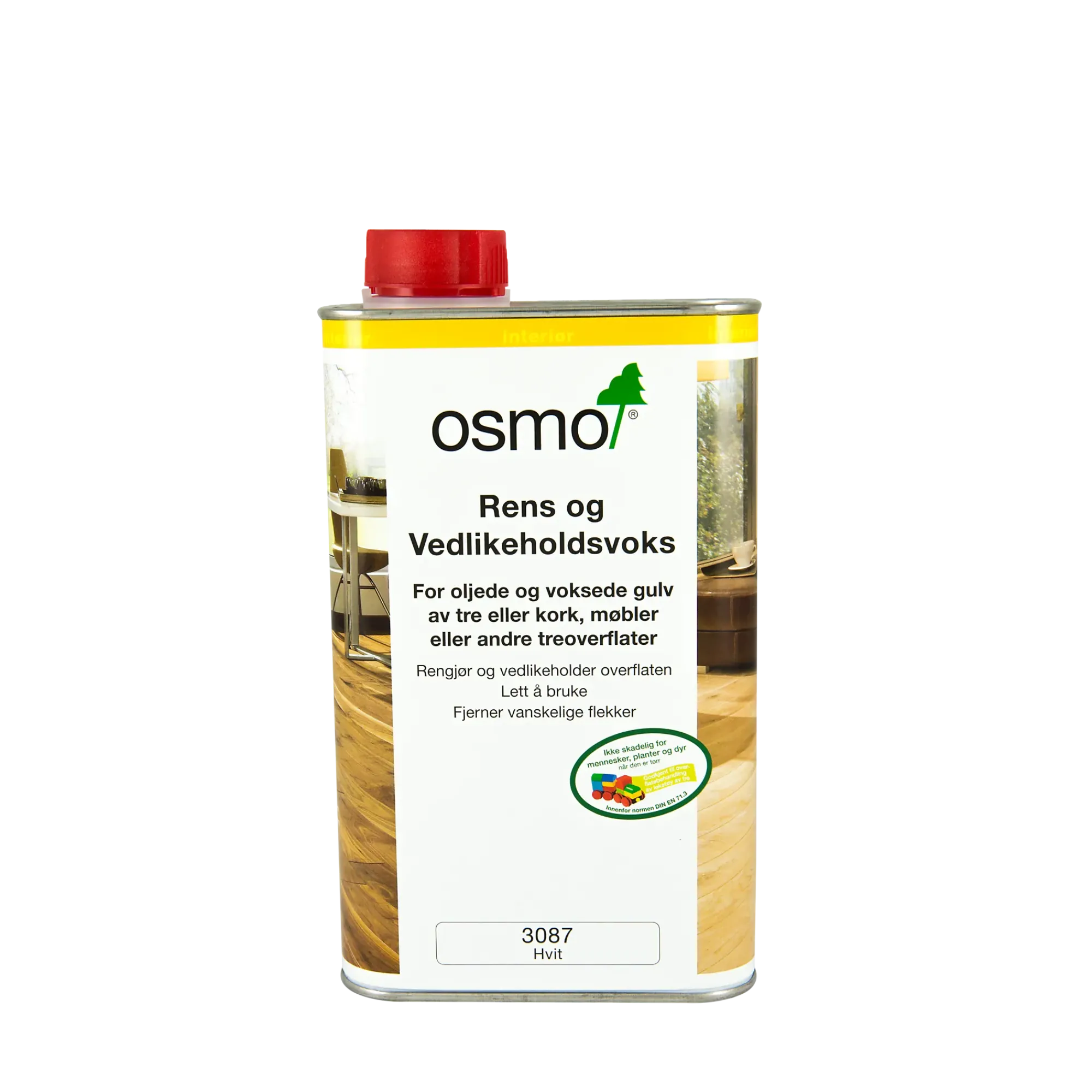 Rens og vedlikeholdsvoks hvit 1l-Osmo Best