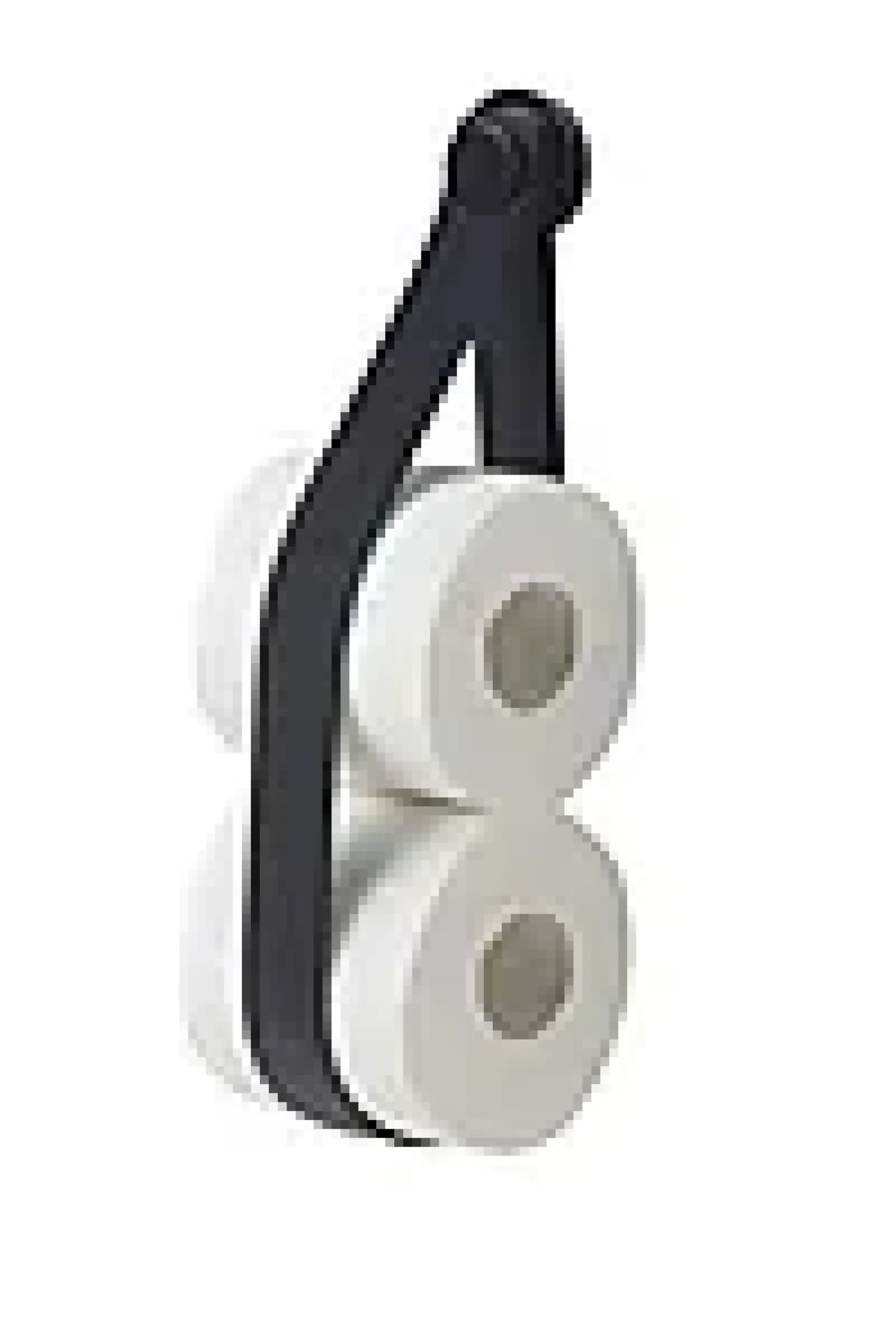 RESERVERULLHOLDER FOR 2 RULLER MED VEGGFESTE URBAN-Tiger Discount