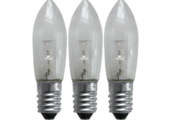 Reservlampe led t glass E10 23-55v 3stk-Star trading Clearance