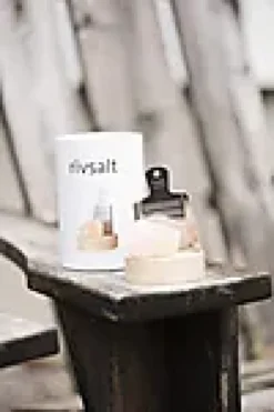 RIVJERN MED HOLDER OG HIMALAYA SALT 9CMX6,5CM-Rivsalt Hot