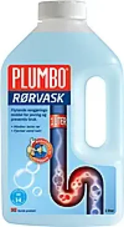 Rørvask Flytende Avløpsrens 1L-Plumbo