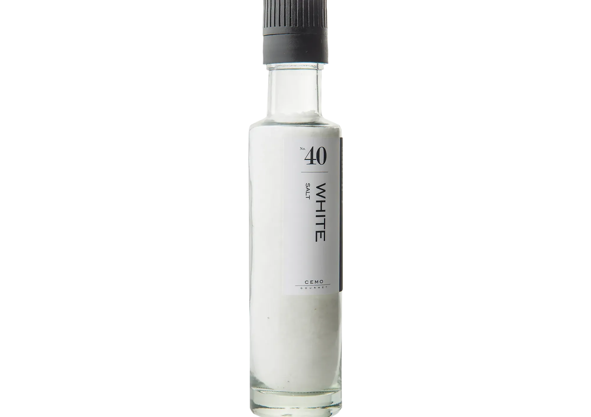 Saltkvern hvit salt 240gr-Cemo gourmet Hot