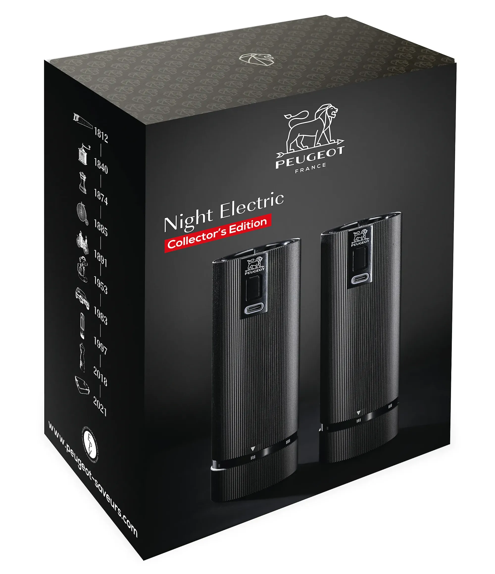Salt og Pepper Line Elektrisk 15cm-Peugeot Best