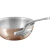 Sautépanne buttet i kobber og stål 3,2l-Mauviel 1830 New