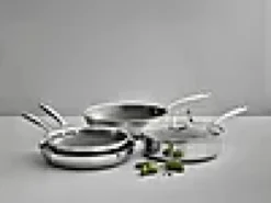Sautépanne Premium 3-Ply 24cm med Keramisk Hybridbelegg-Invite Outlet