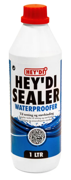 Sealer 1l benyttes til tetting av betong- og puss-Hey'di Hot