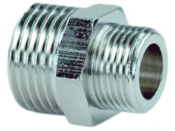 Seksantnippel r25 x r20 utvendig messing-Gelia Online