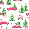 Servietter 33x33cm Christmas Cars- New