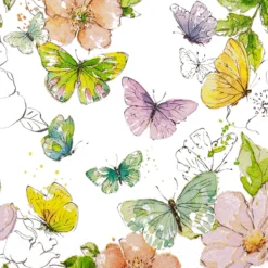 Servietter 33x33cm Colourful Butterflies pure-Daybyday Sale