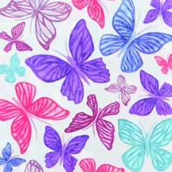 Servietter 33x33cm Colours in the Air coral-Daybyday Online