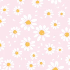 Servietter 33x33cm Daisies baby pink-Daybyday New