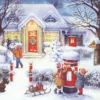 Servietter 33x33cm Enjoying Christmas Time- New