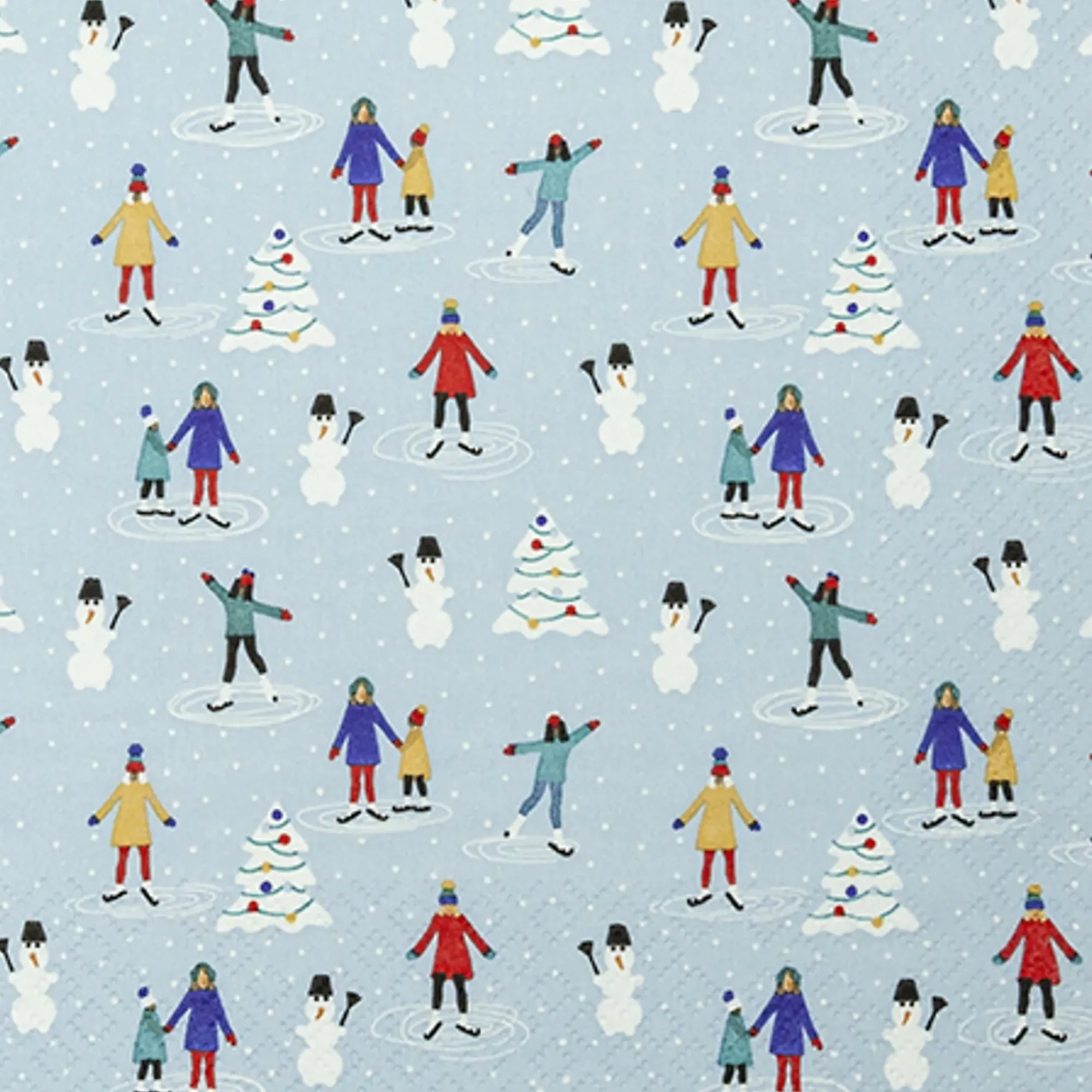 Servietter 33x33cm Ice skating-Home fashion Sale