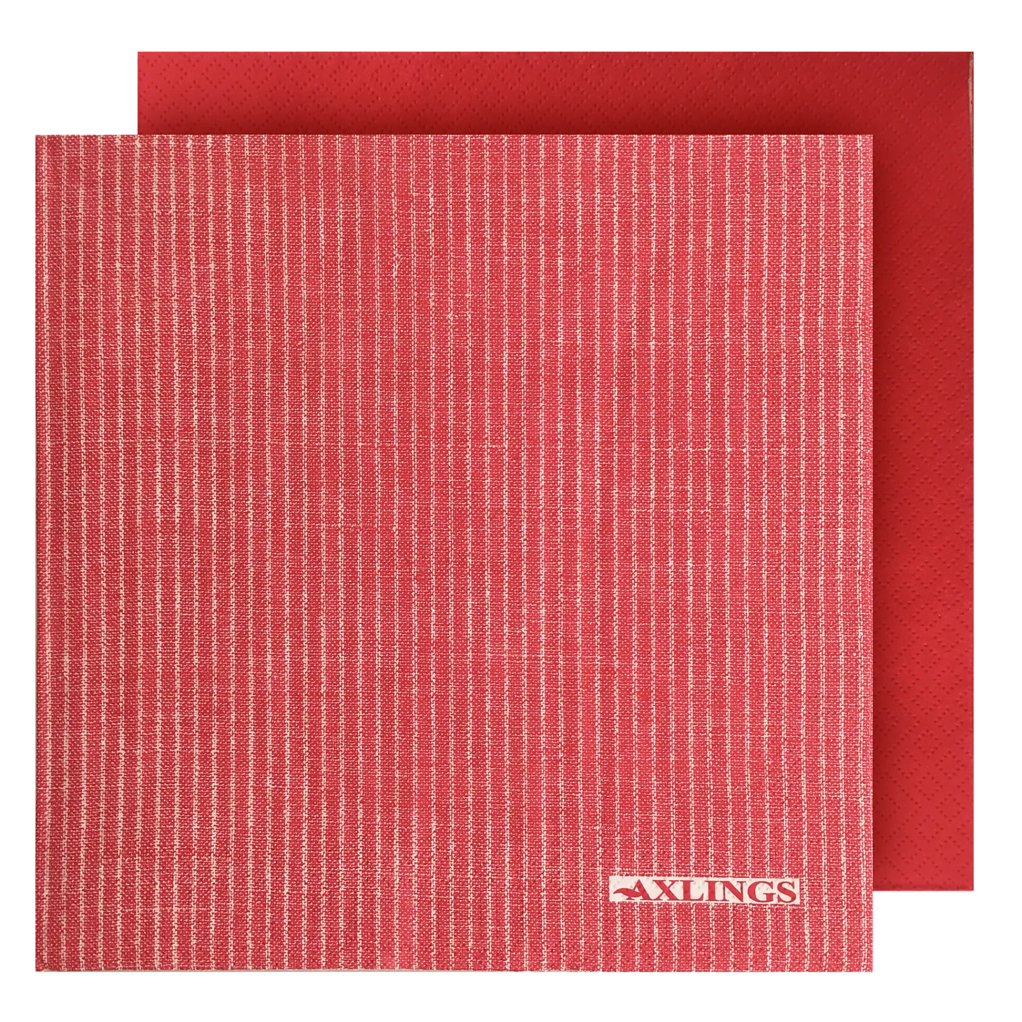 Servietter 40x40cm Krittstrek med linuttrykk-Axlings Online