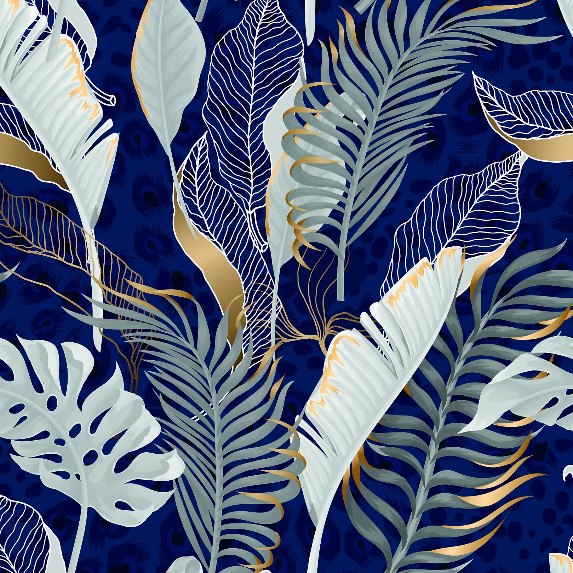 Servietter 33x33cm Majestic dark blue- New