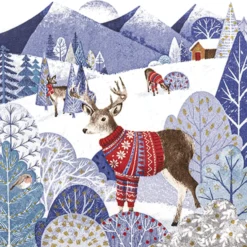 Servietter 33x33cm Norwegian Sweater Crew- Sale