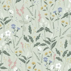 Servietter 33x33cm Pretty Meadow mint-Daybyday
