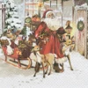 Servietter 33x33cm Santa's Journey-