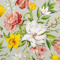 Servietter 33x33cm Spring Flowers-Daybyday Online