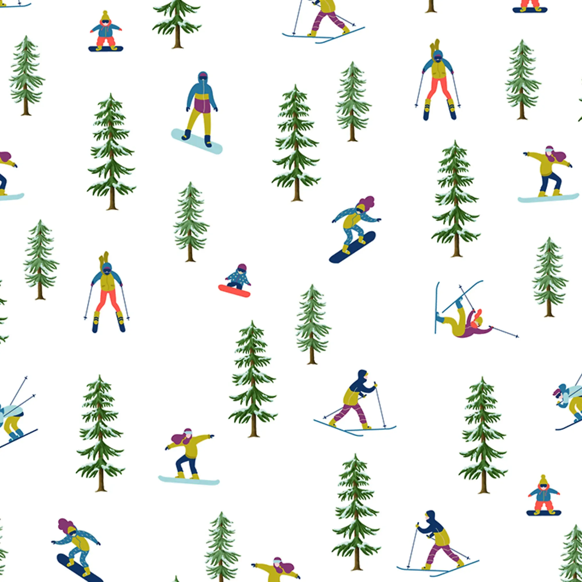 Servietter 33x33cm Winter Sport-