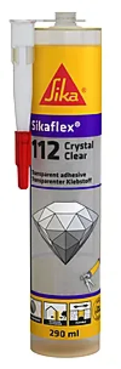 flex 112 Crystal Clear 290ml-Sika Sale
