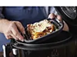 Silikonform til Airfryer firkant 19x19x8cm-Holm Hot