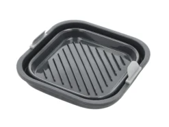 Silikonform til Airfryer firkant 19x19x8cm-Holm Hot