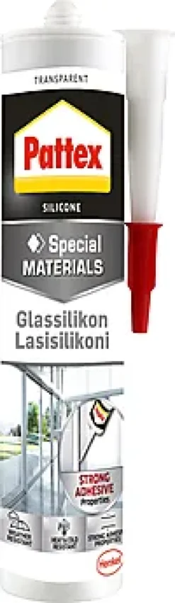 Silikon glass/speil 280ml-Pattex Sale