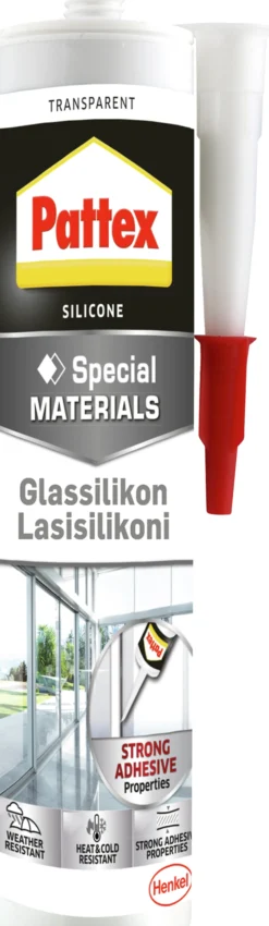 Silikon glass/speil 280ml-Pattex Sale