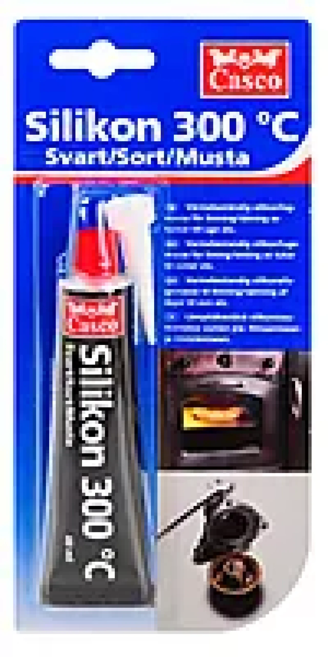 Silikon 300 grader 40ml-Casco Discount