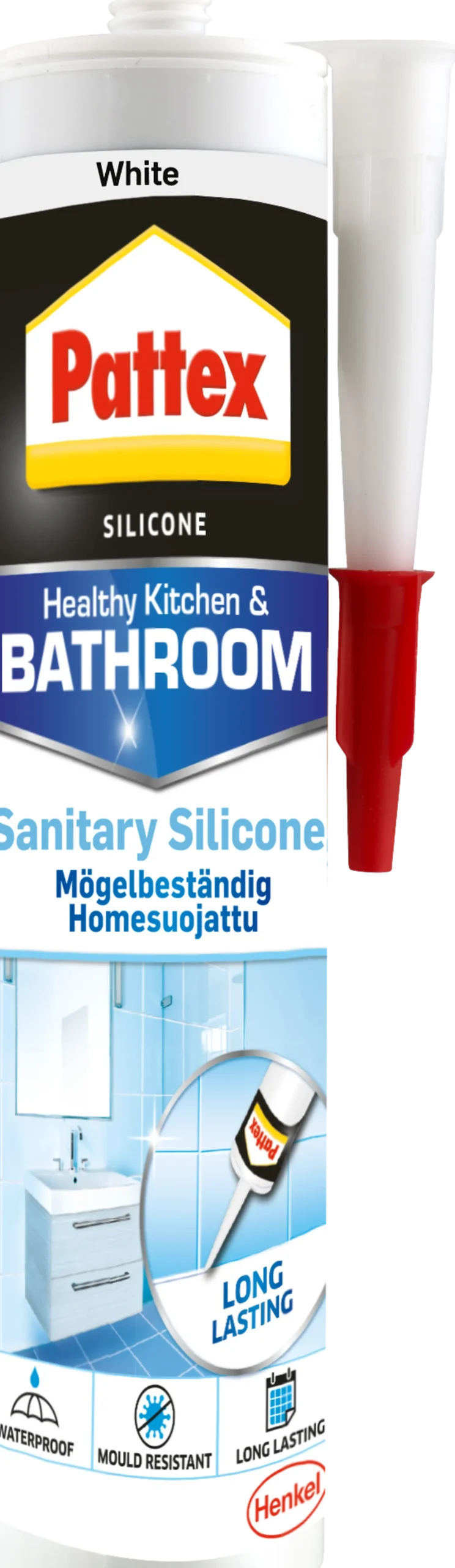 SILIKON SANITÆR 280ML-Pattex Online