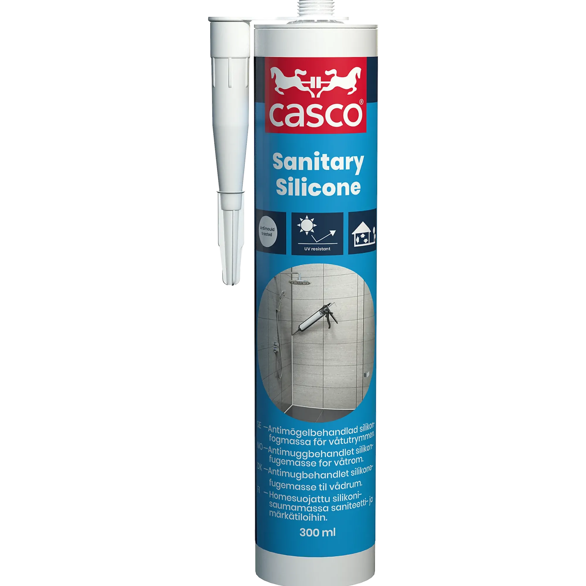 SILIKON SANITÆR 300ML-Casco Outlet